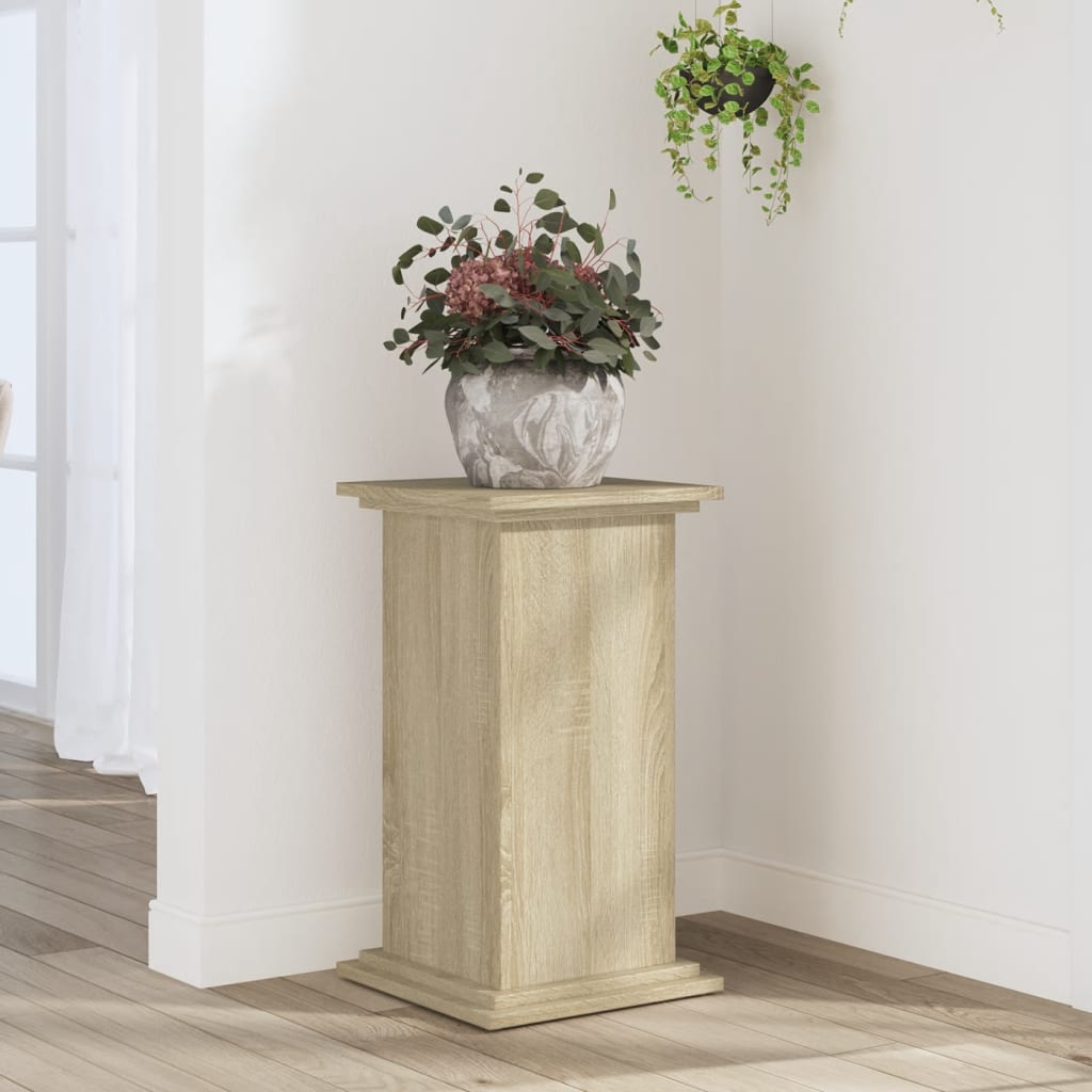 Supporto Per Piante 33X33X100Cm Legno Multistrato