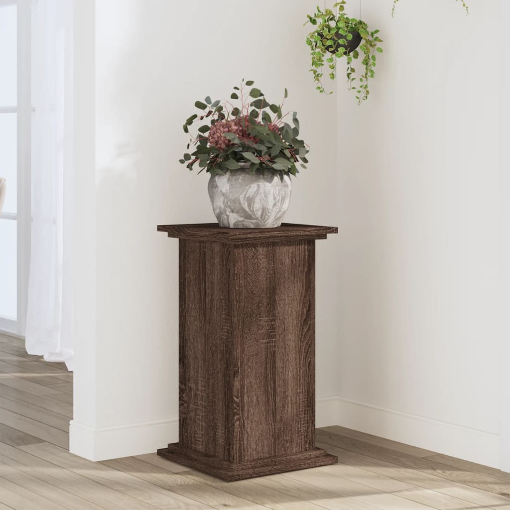 Supporto Per Piante 33X33X100Cm Legno Multistrato