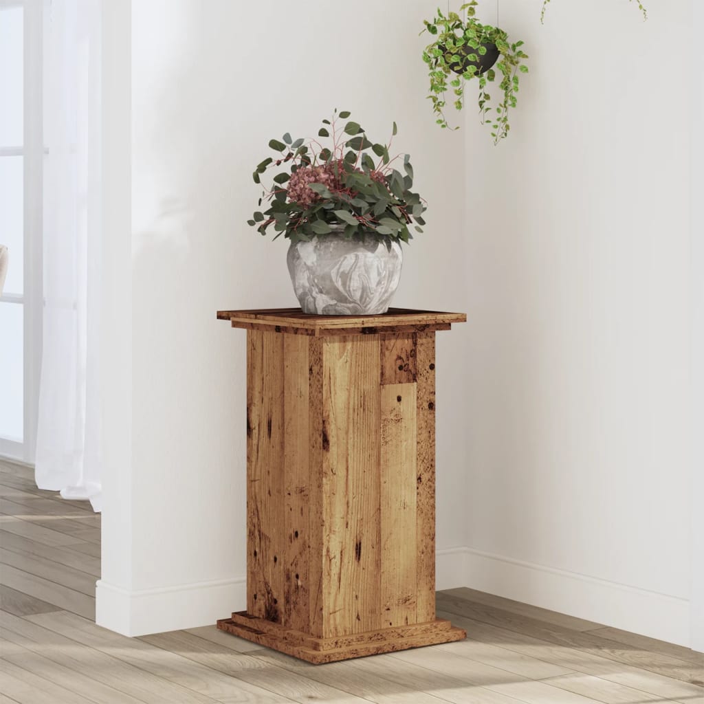 Supporto Per Piante 33X33X100Cm Legno Multistrato