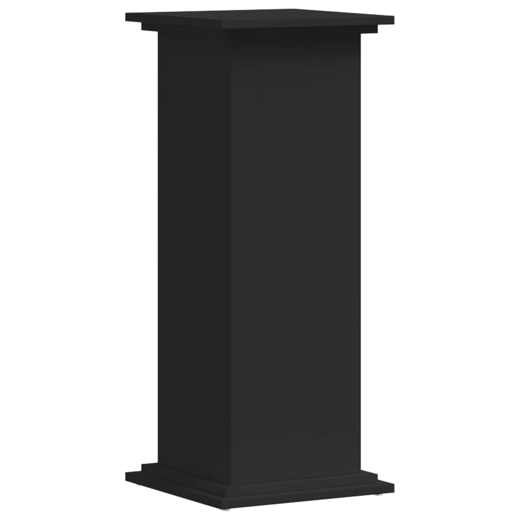 Supporto Per Piante Nero 33X33X80 Cm In Truciolato