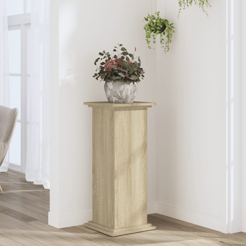 Supporto Per Piante 33X33X100Cm Legno Multistrato