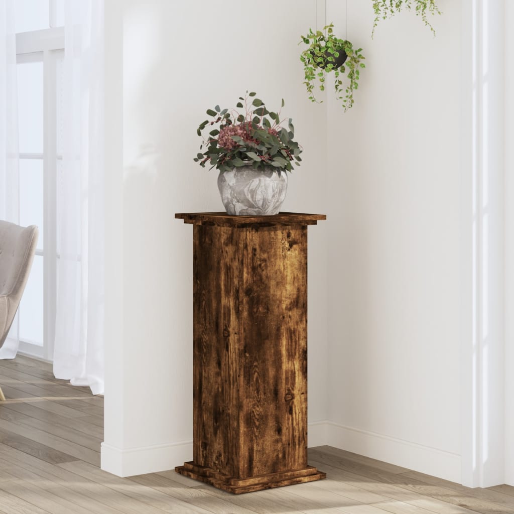Supporto Per Piante 33X33X100Cm Legno Multistrato