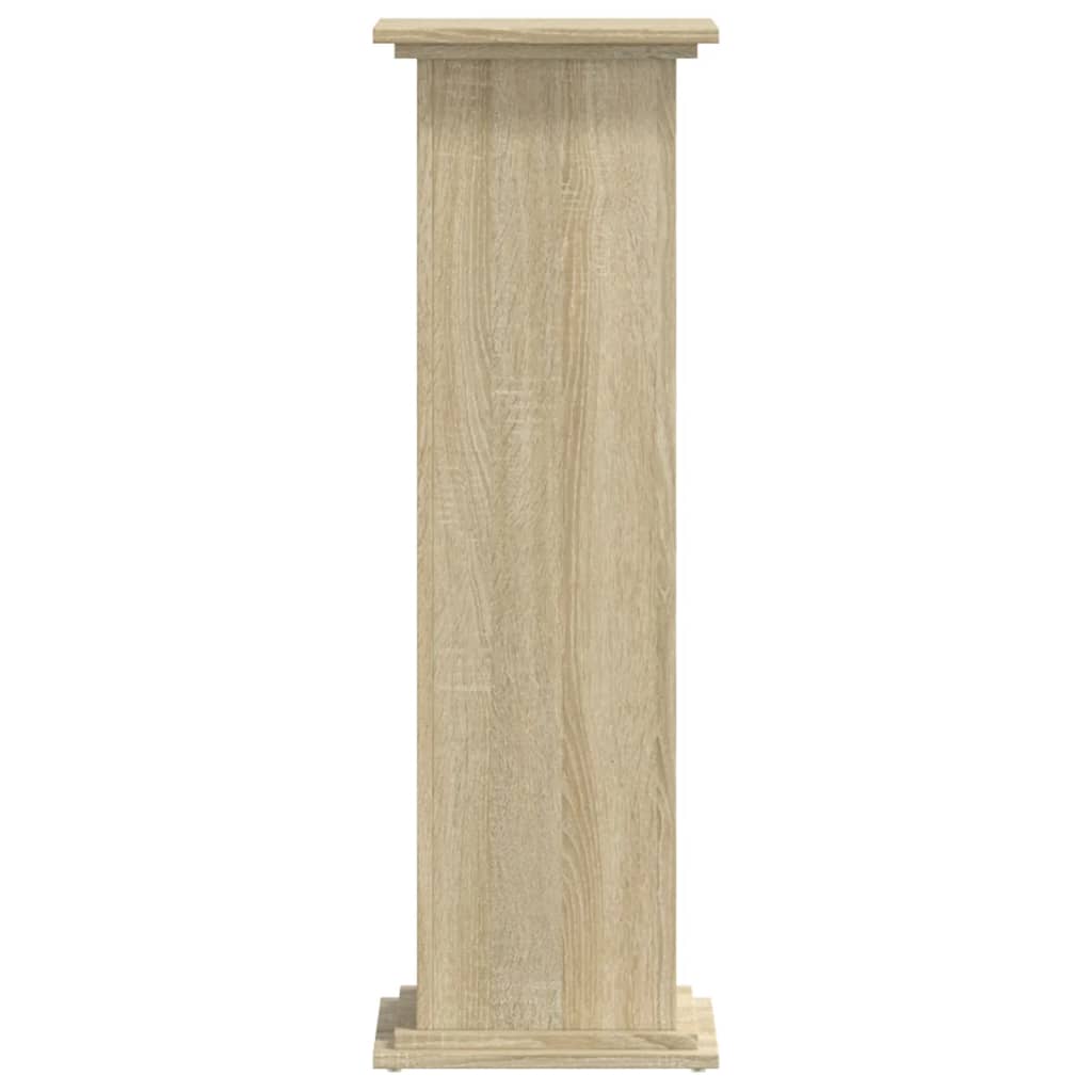 Supporto Per Piante 33X33X100Cm Legno Multistrato