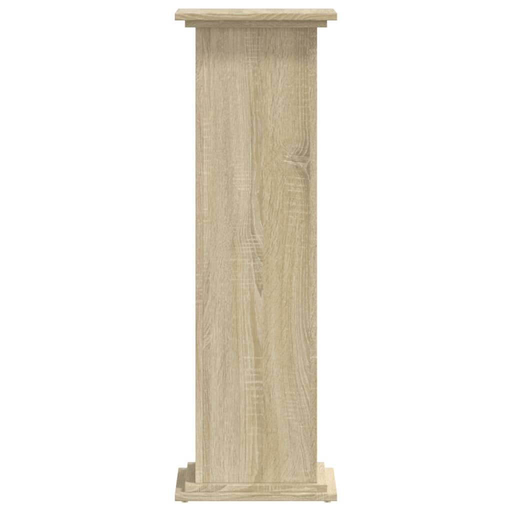 Supporto Per Piante 33X33X100Cm Legno Multistrato
