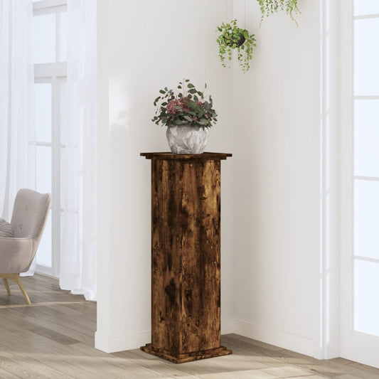 Supporto Per Piante Rovere Fumo 33X33X100 Cm In Truciolato