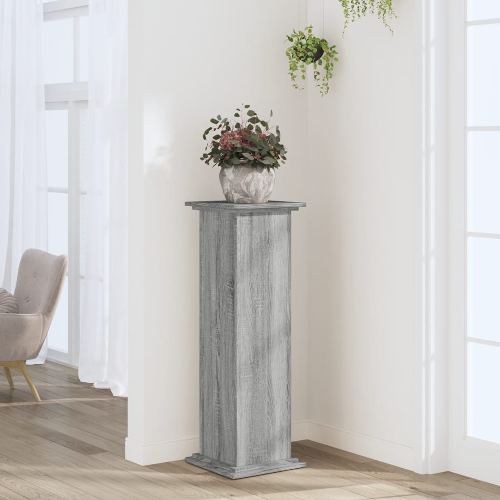 Supporto Per Piante 33X33X100Cm Legno Multistrato