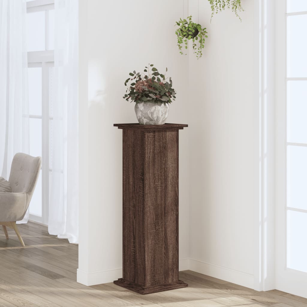 Supporto Per Piante 33X33X100Cm Legno Multistrato
