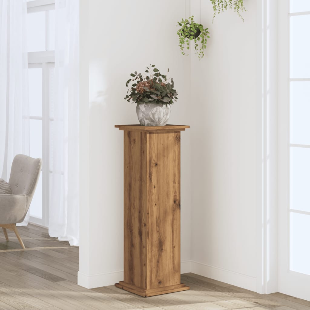 Supporto Per Piante 33X33X100Cm Legno Multistrato