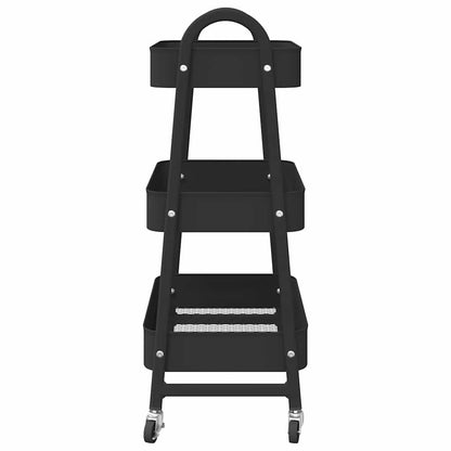Carrello Portaoggetti A 3 Ripiani 42X41,5X77 Cm In Acciaio