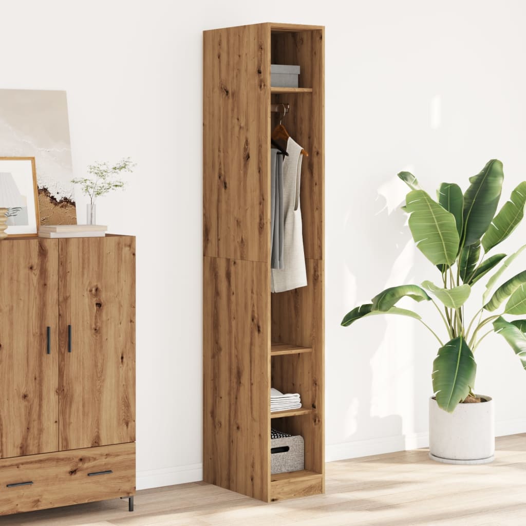 Armadio In Legno Multistrato Rovere Artigianale