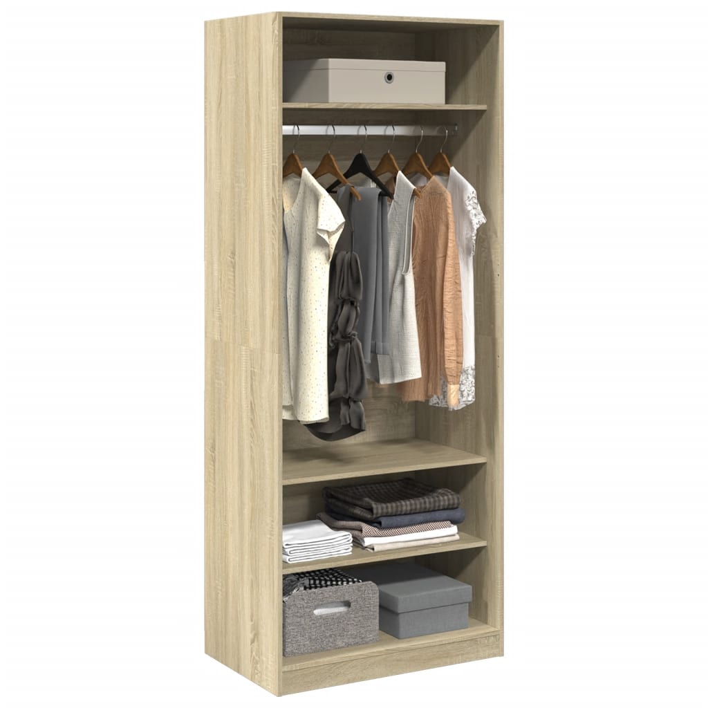 Armadio In Legno Multistrato Rovere Sonoma