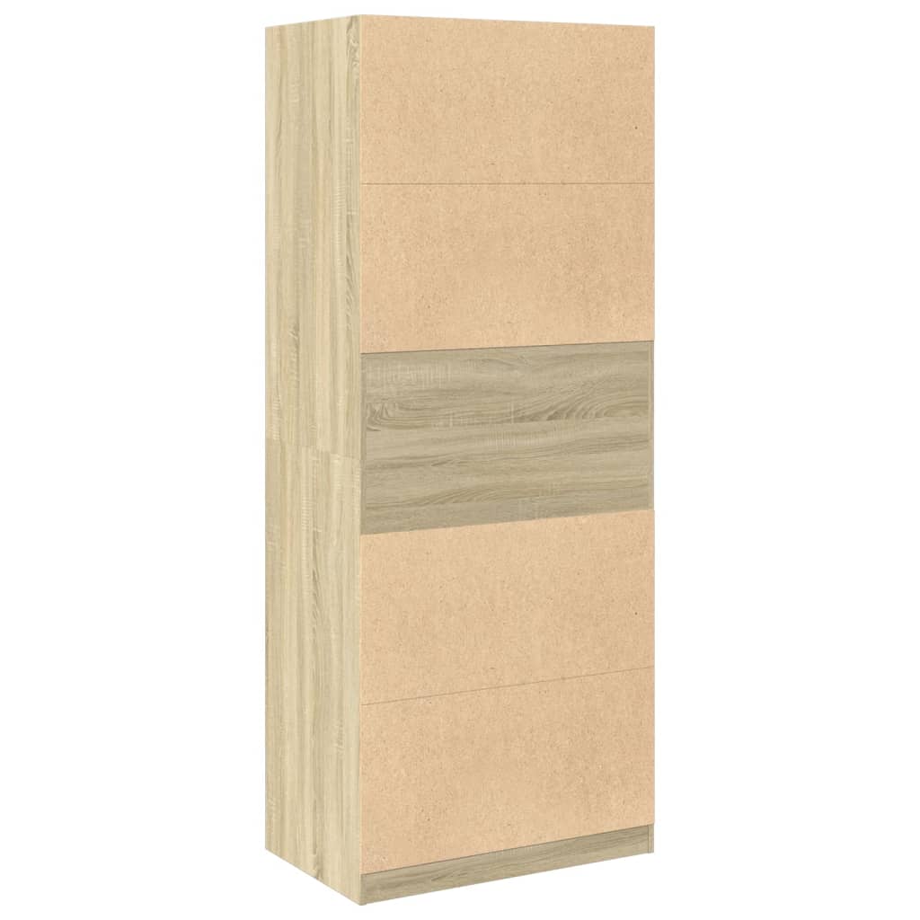 Armadio In Legno Multistrato Rovere Sonoma
