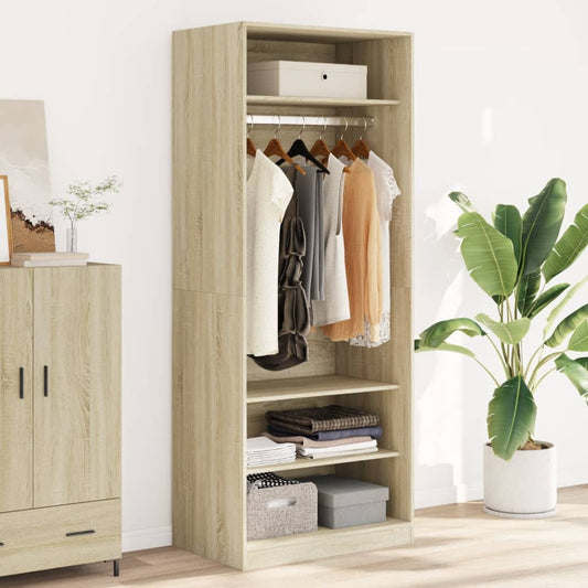 Armadio In Legno Multistrato Rovere Sonoma