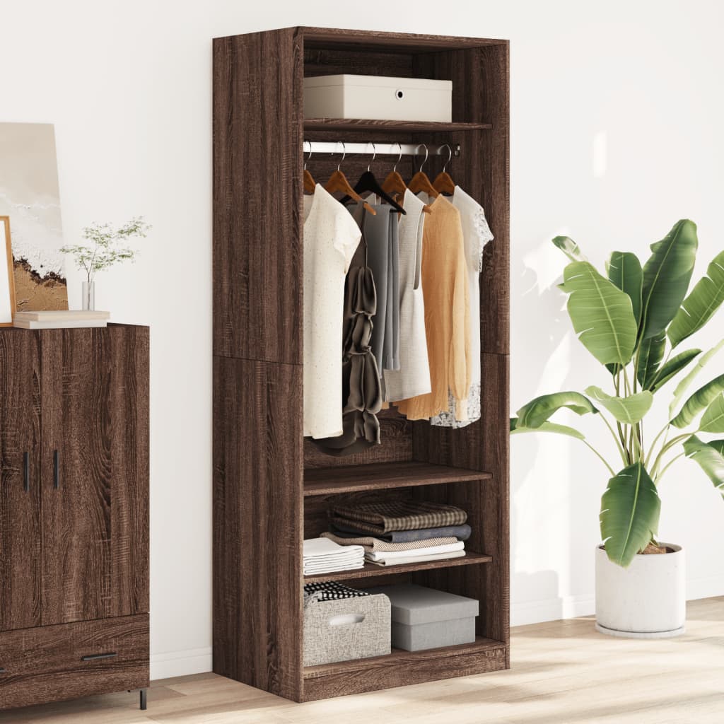 Armadio In Legno Multistrato Rovere Marrone