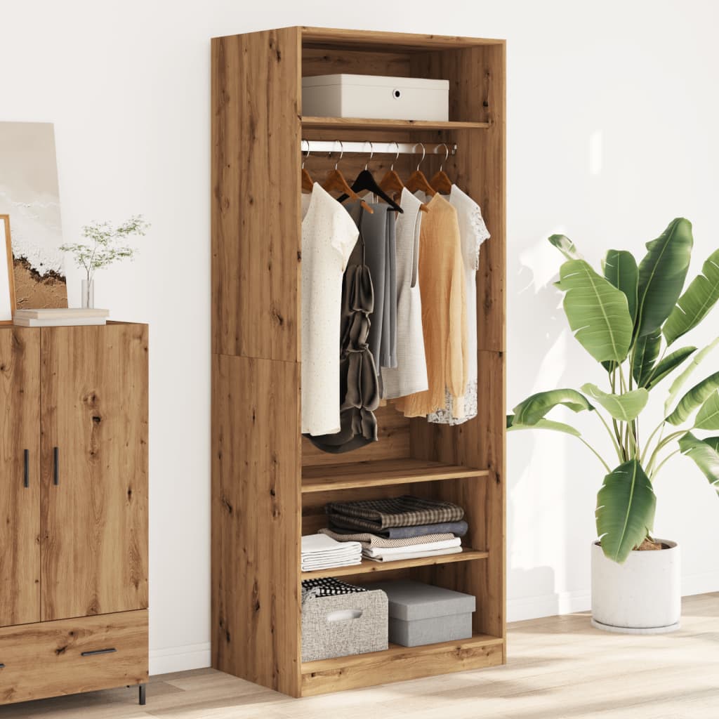 Armadio In Legno Multistrato Rovere Artigianale