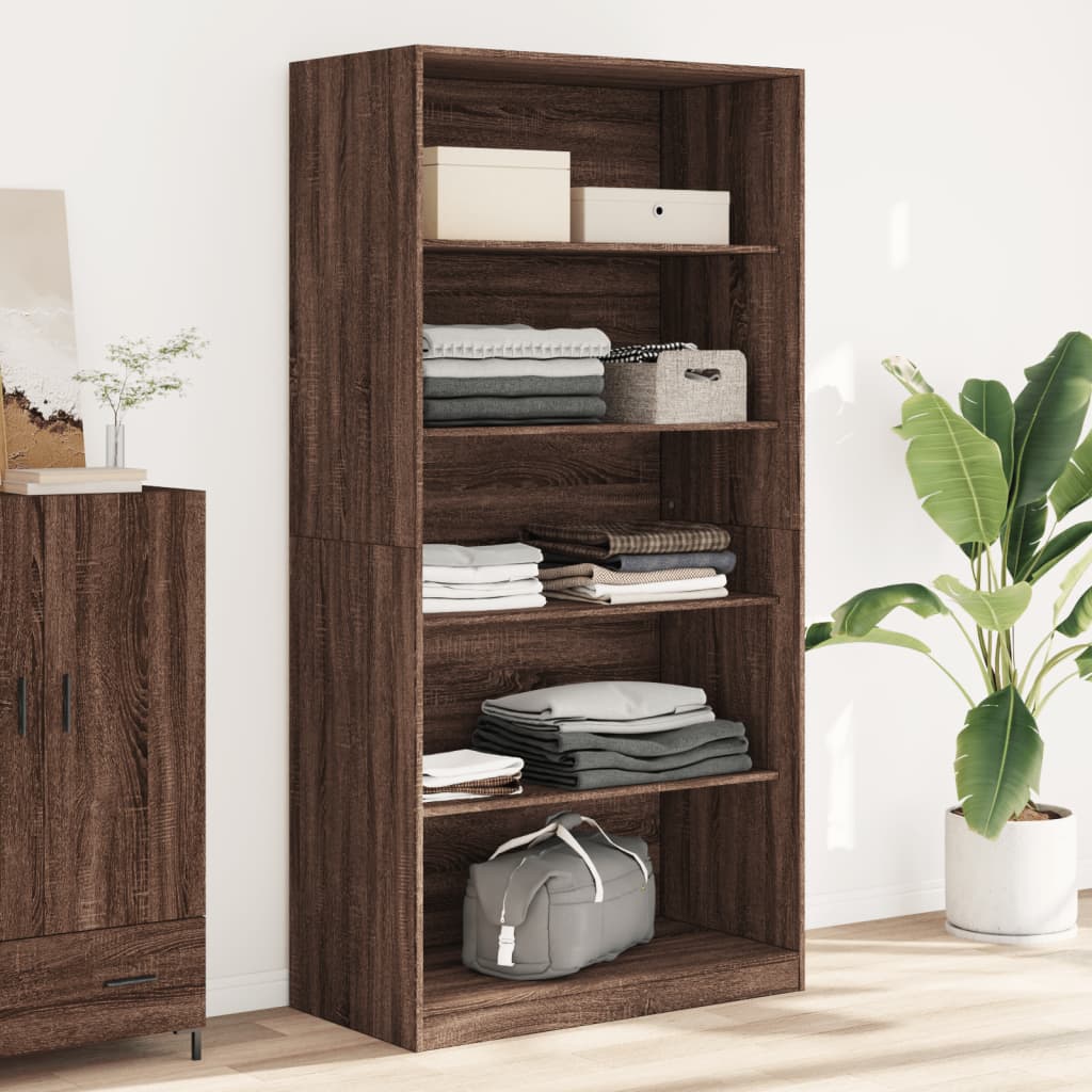 Armadio In Legno Multistrato Rovere Marrone