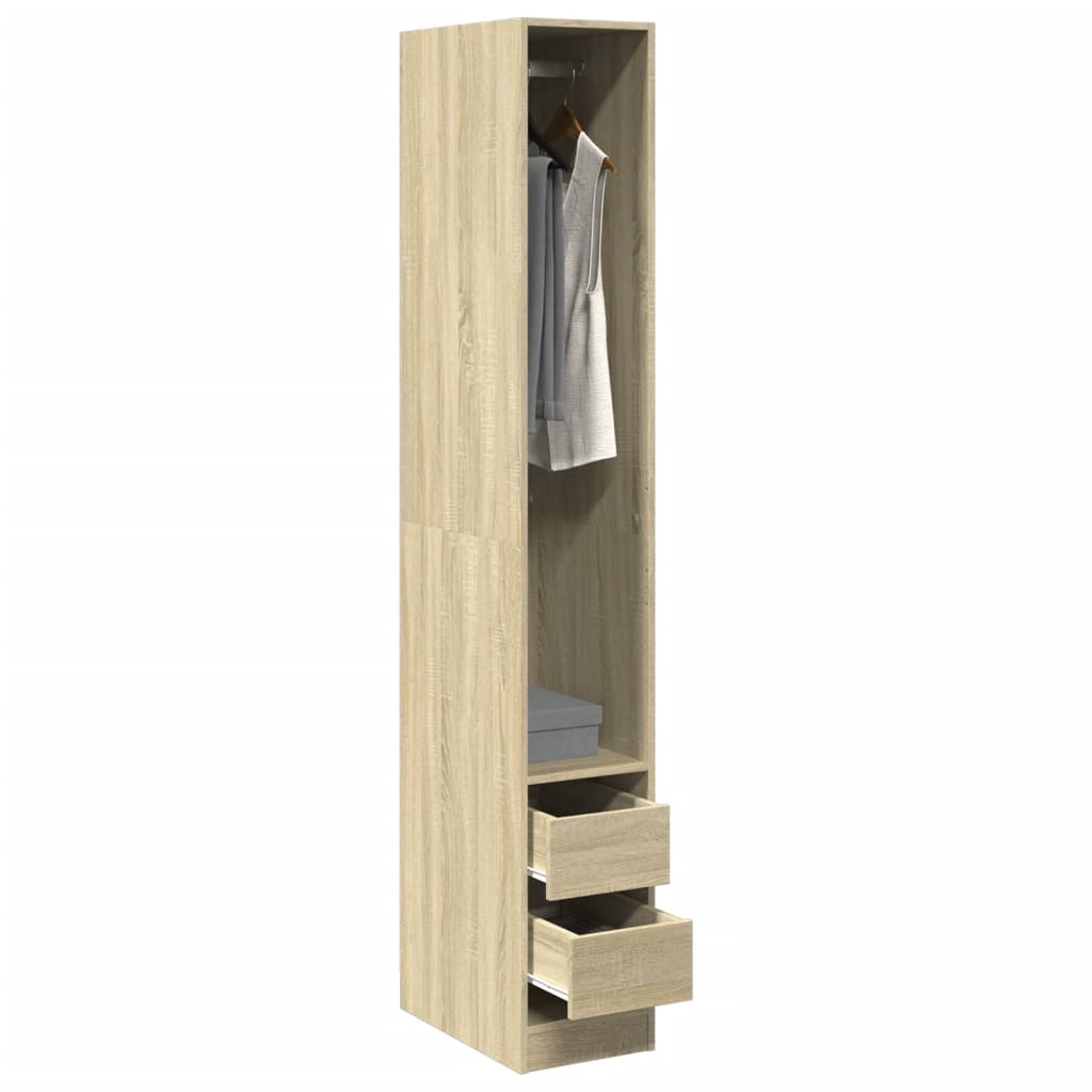 Armadio In Legno Multistrato Rovere Sonoma