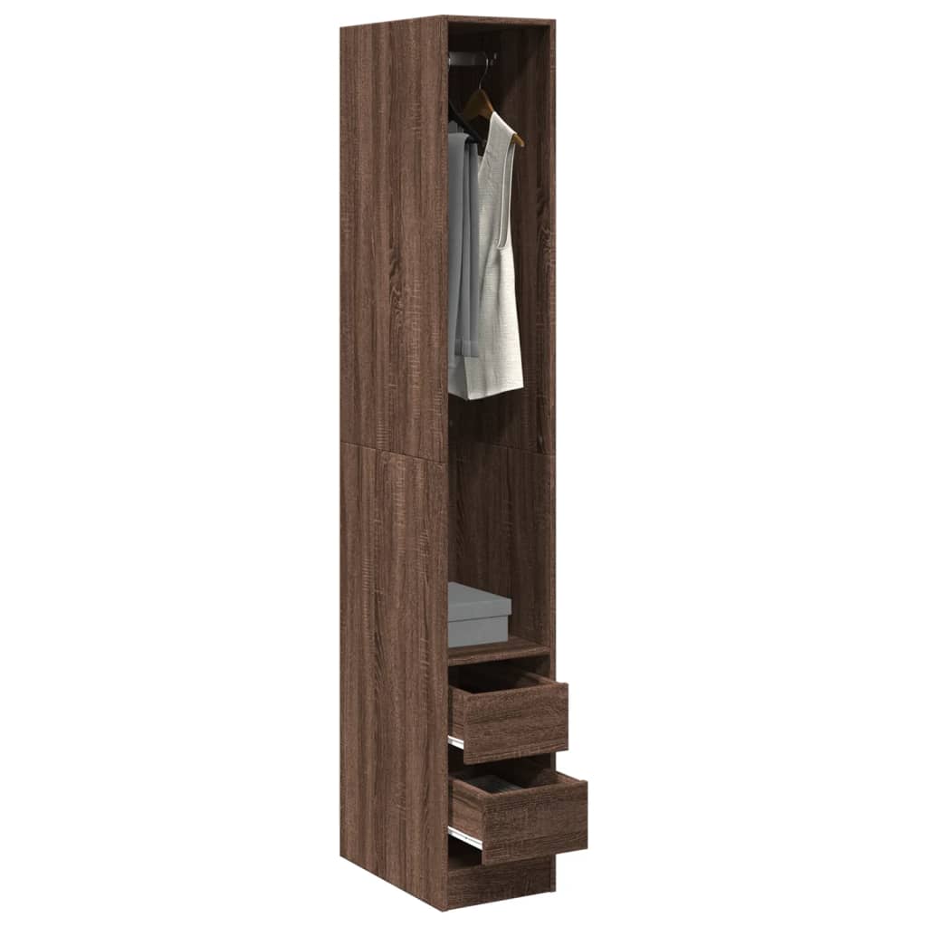 Armadio In Legno Multistrato Rovere Marrone