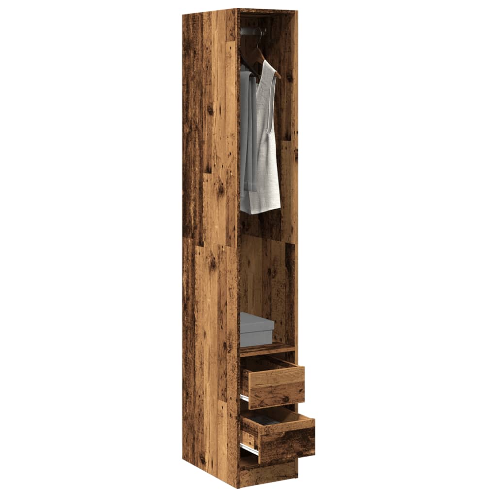 Armadio In Legno Tecnico Legno Antico