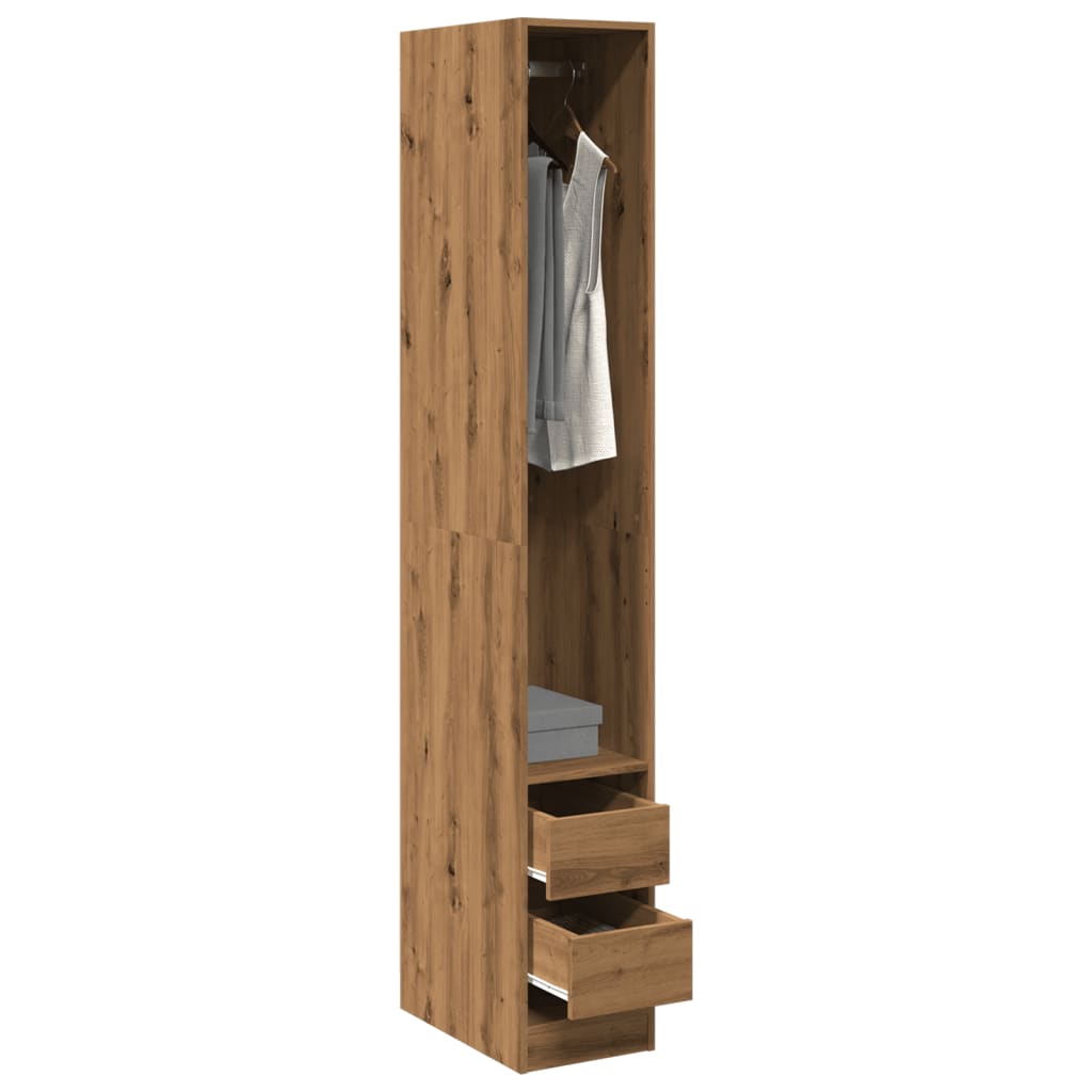 Armadio In Legno Multistrato Rovere Artigianale