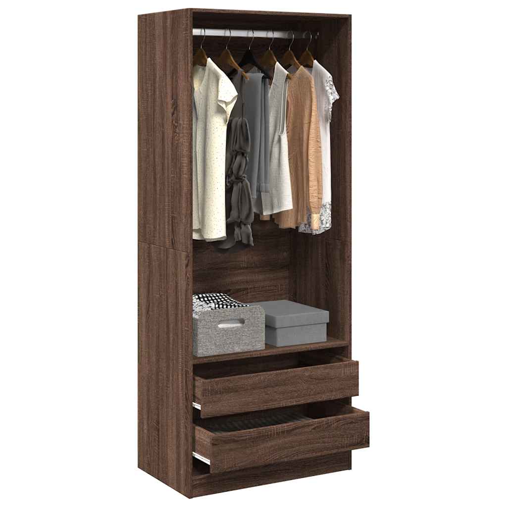 Armadio In Legno Multistrato Rovere Marrone