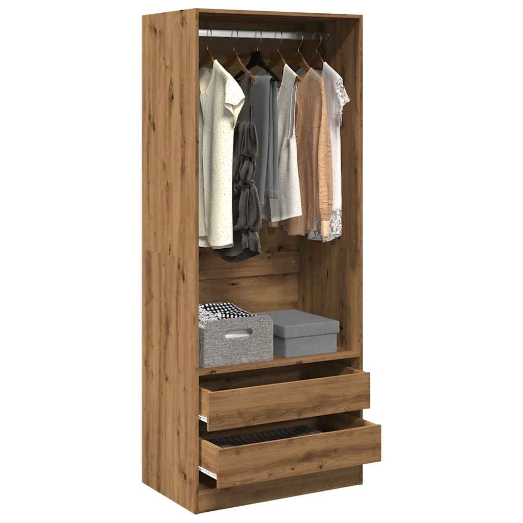 Armadio In Legno Multistrato Rovere Artigianale