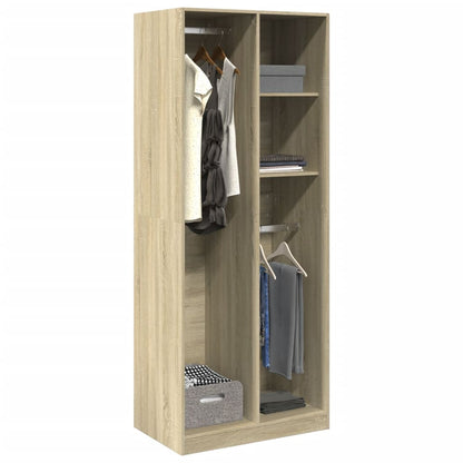 Armadio In Legno Multistrato Rovere Sonoma