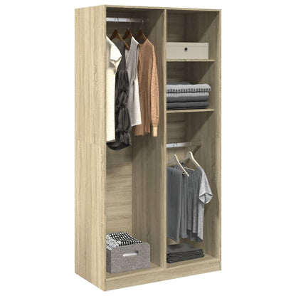 Armadio In Legno Multistrato Rovere Sonoma