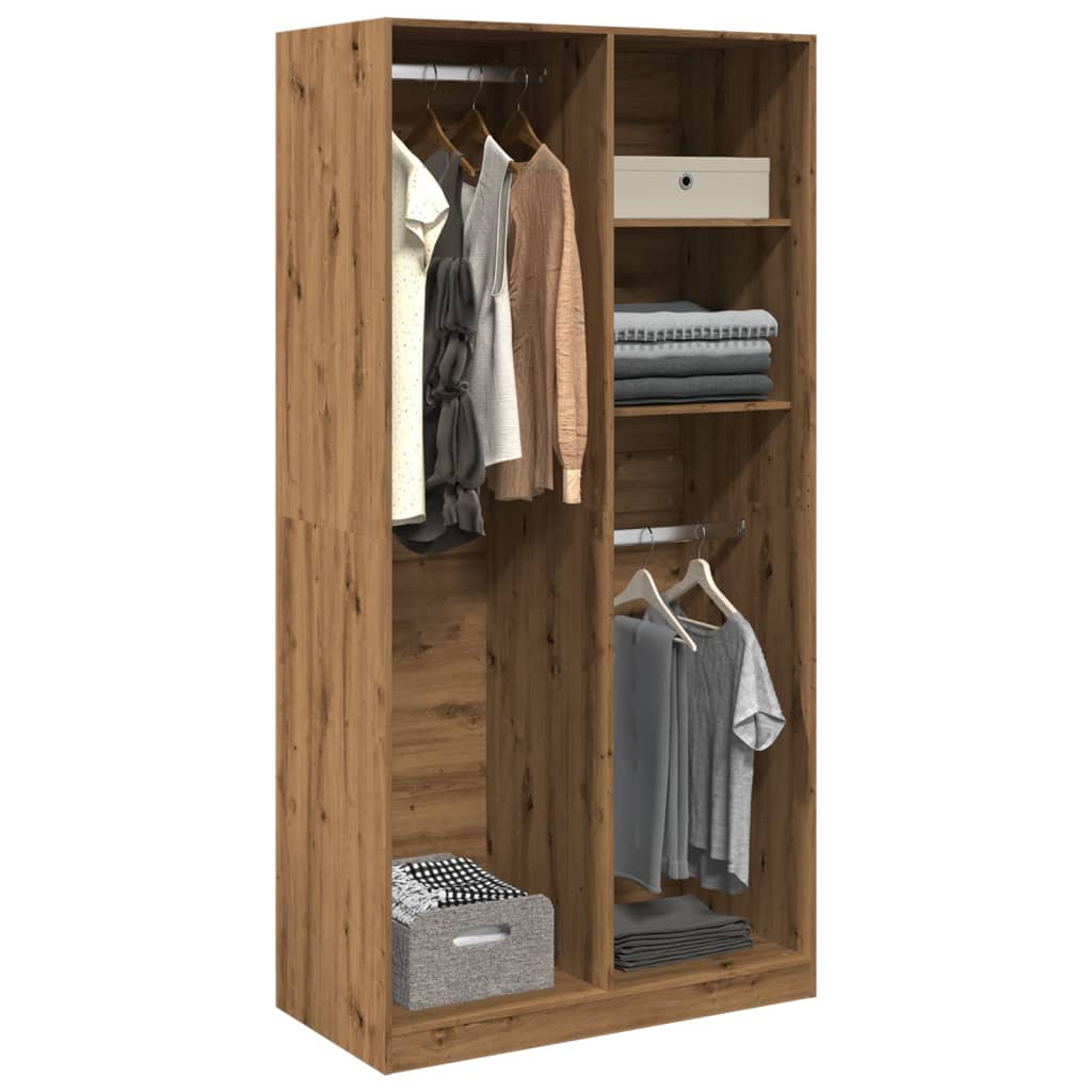 Armadio In Legno Multistrato Rovere Artigianale
