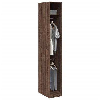 Armadio In Legno Multistrato Rovere Marrone