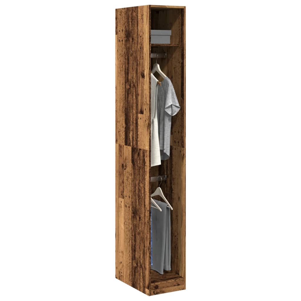 Armadio In Legno Tecnico Legno Antico