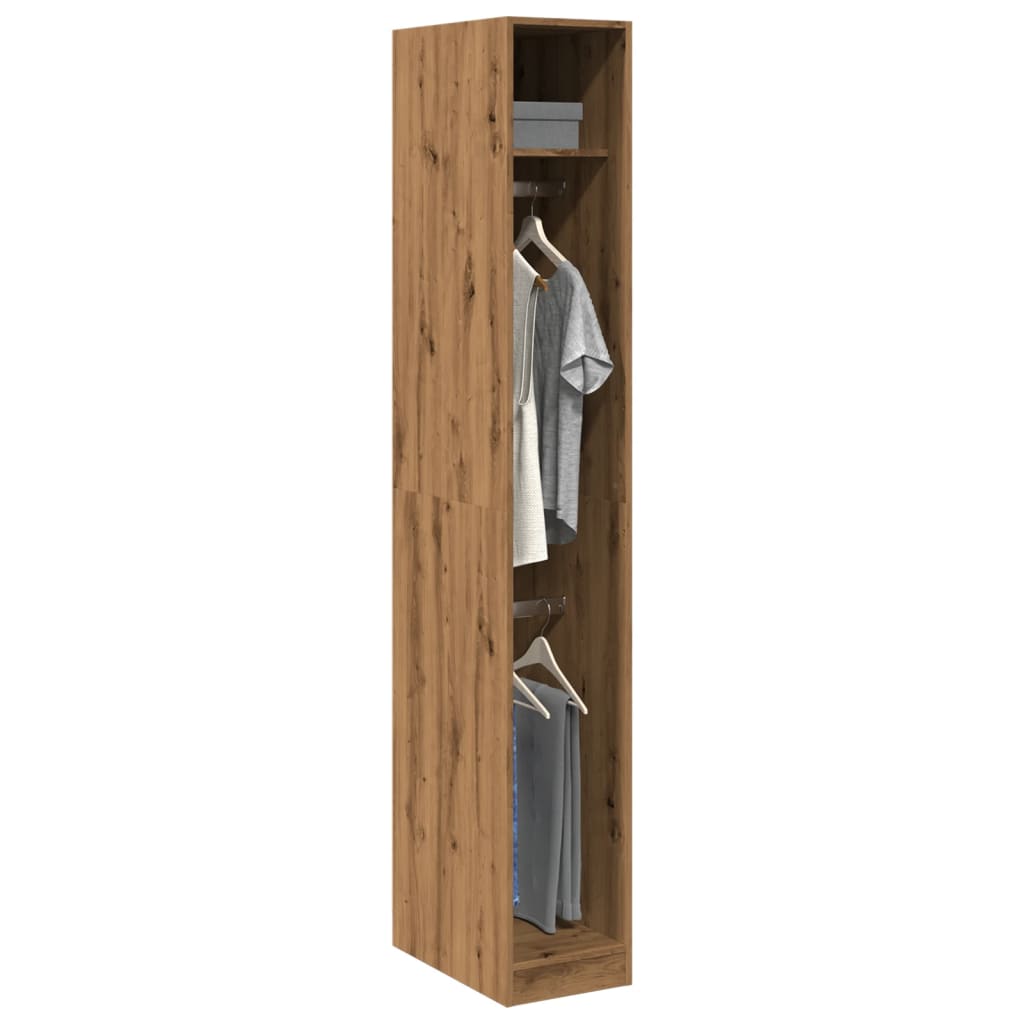 Armadio In Legno Multistrato Rovere Artigianale