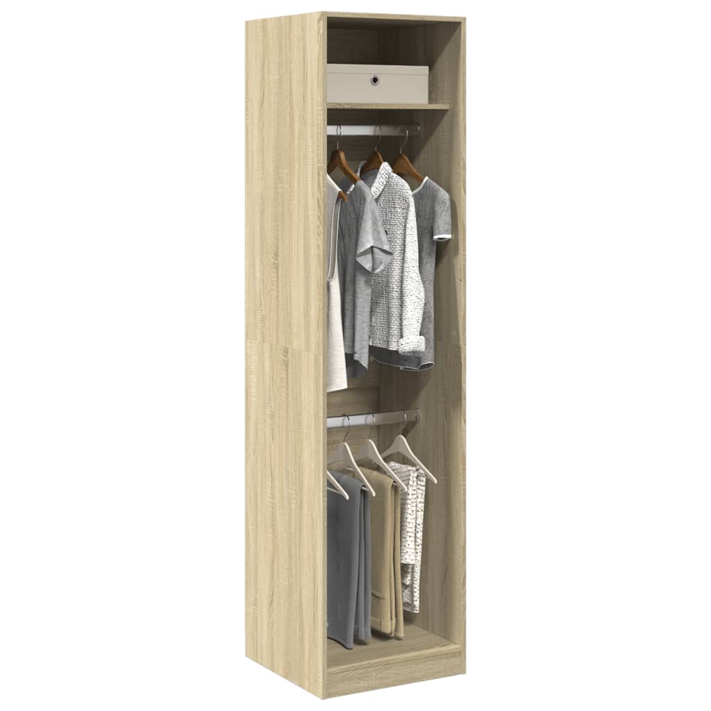 Armadio In Legno Multistrato Rovere Sonoma