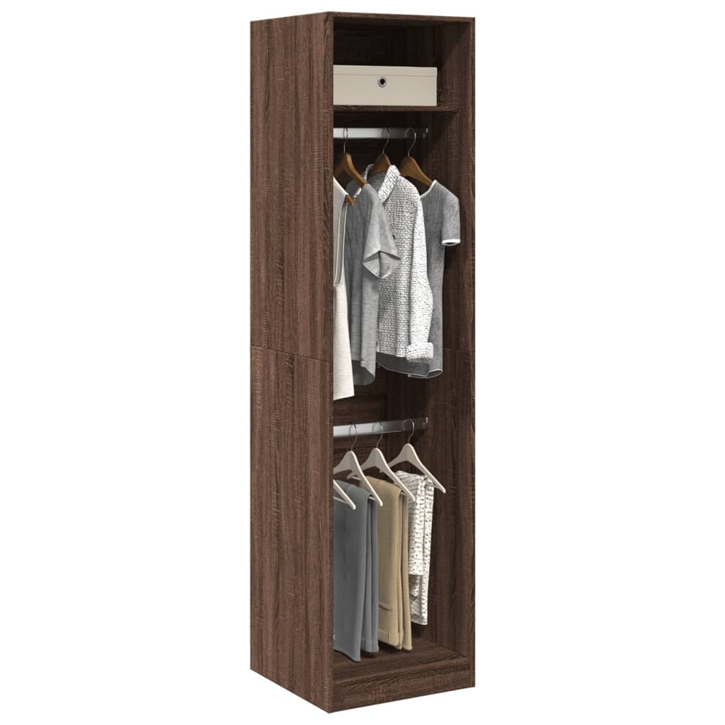Armadio In Legno Multistrato Rovere Marrone