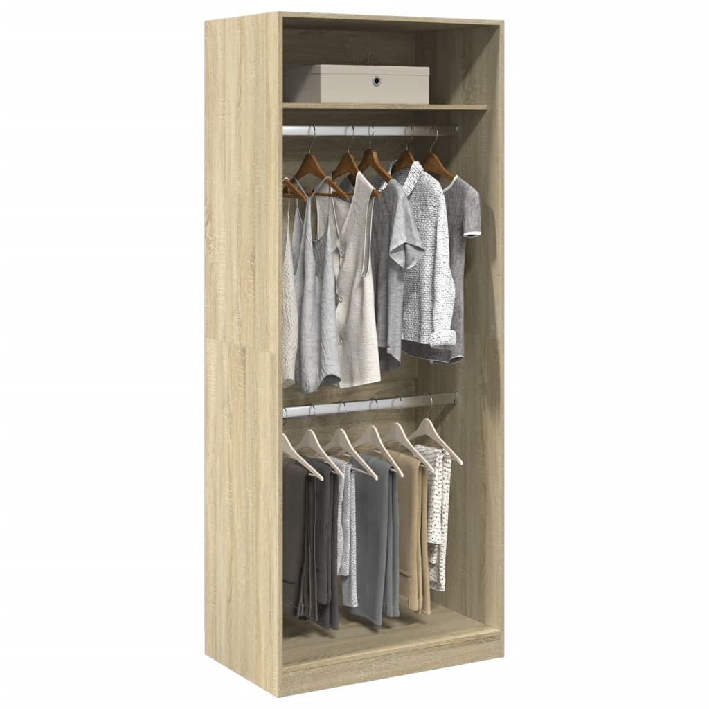 Armadio In Legno Multistrato Rovere Sonoma
