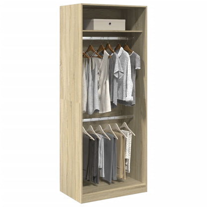 Armadio In Legno Multistrato Rovere Sonoma