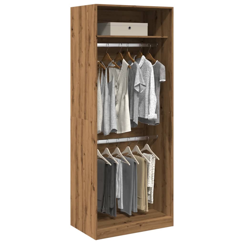 Armadio In Legno Multistrato Rovere Artigianale