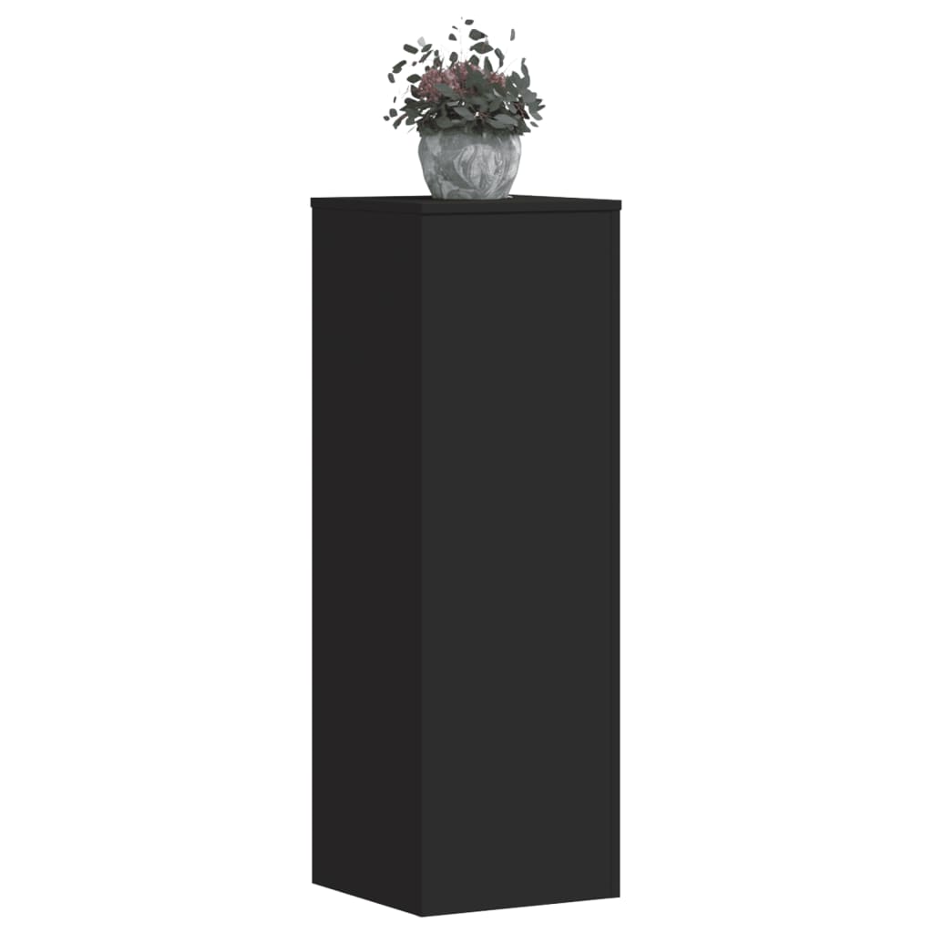 Supporti Per Piante 2 Pz Bianchi 30X30X50Cm Legno Multistrato
