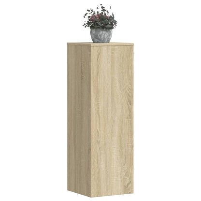 Supporti Per Piante 2 Pz Bianchi 30X30X50Cm Legno Multistrato