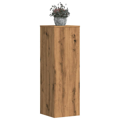 Supporti Per Piante 2 Pz Bianchi 30X30X50Cm Legno Multistrato