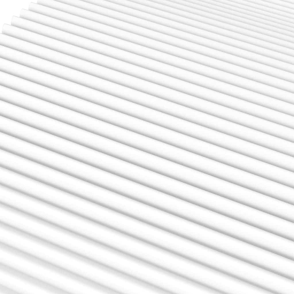 Materasso In Schiuma Bianco 100X210Cm Durezza H2 H3