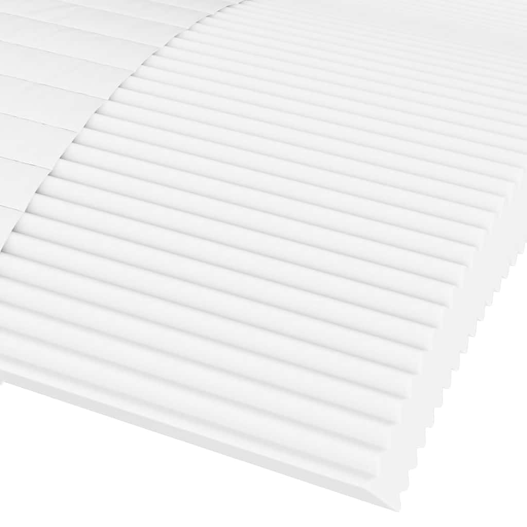 Materasso In Schiuma Bianco 100X210Cm Durezza H2 H3