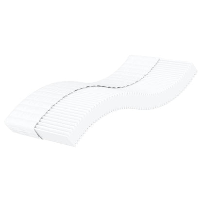Materasso In Schiuma Bianco 100X210Cm Durezza H2 H3
