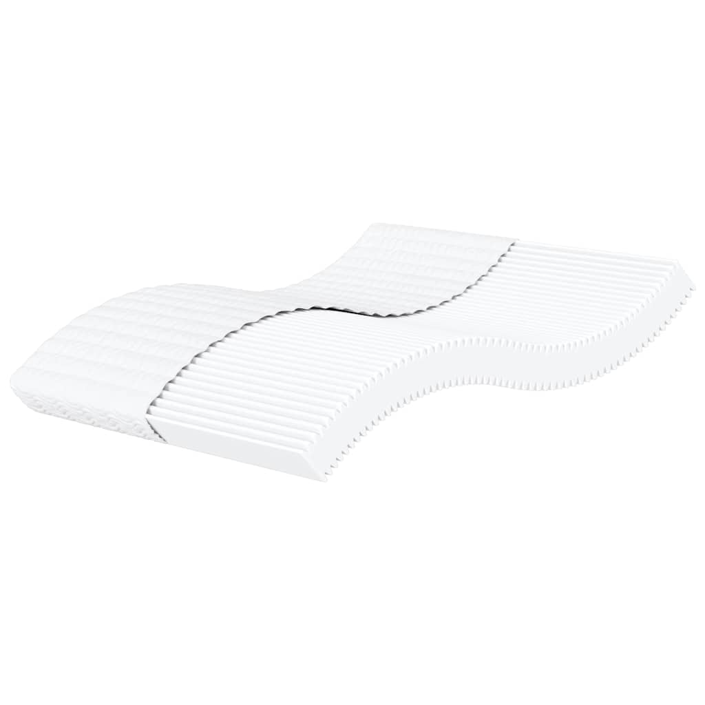Materasso In Schiuma Bianco 100X210Cm Durezza H2 H3