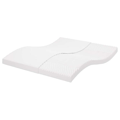 Materasso In Schiuma Bianco 7 Zone Durezza 20 Ild