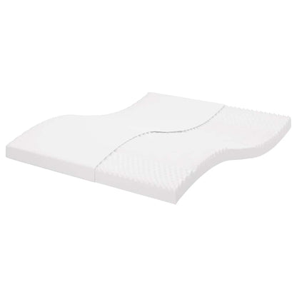 Materasso In Schiuma Bianco 7 Zone Durezza 20 Ild
