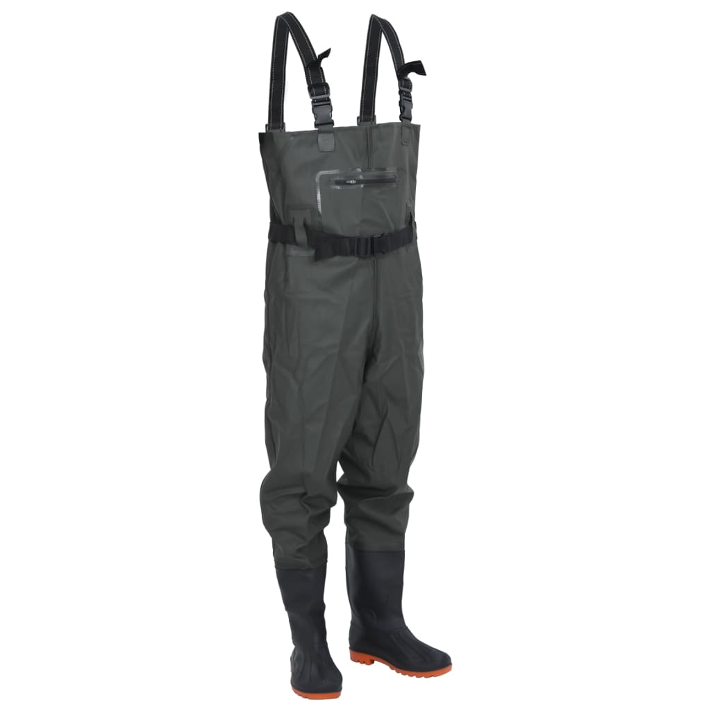 Wader Con Stivali E Cintura Taglia 42
