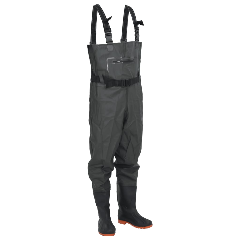 Wader Con Stivali E Cintura Taglia 42