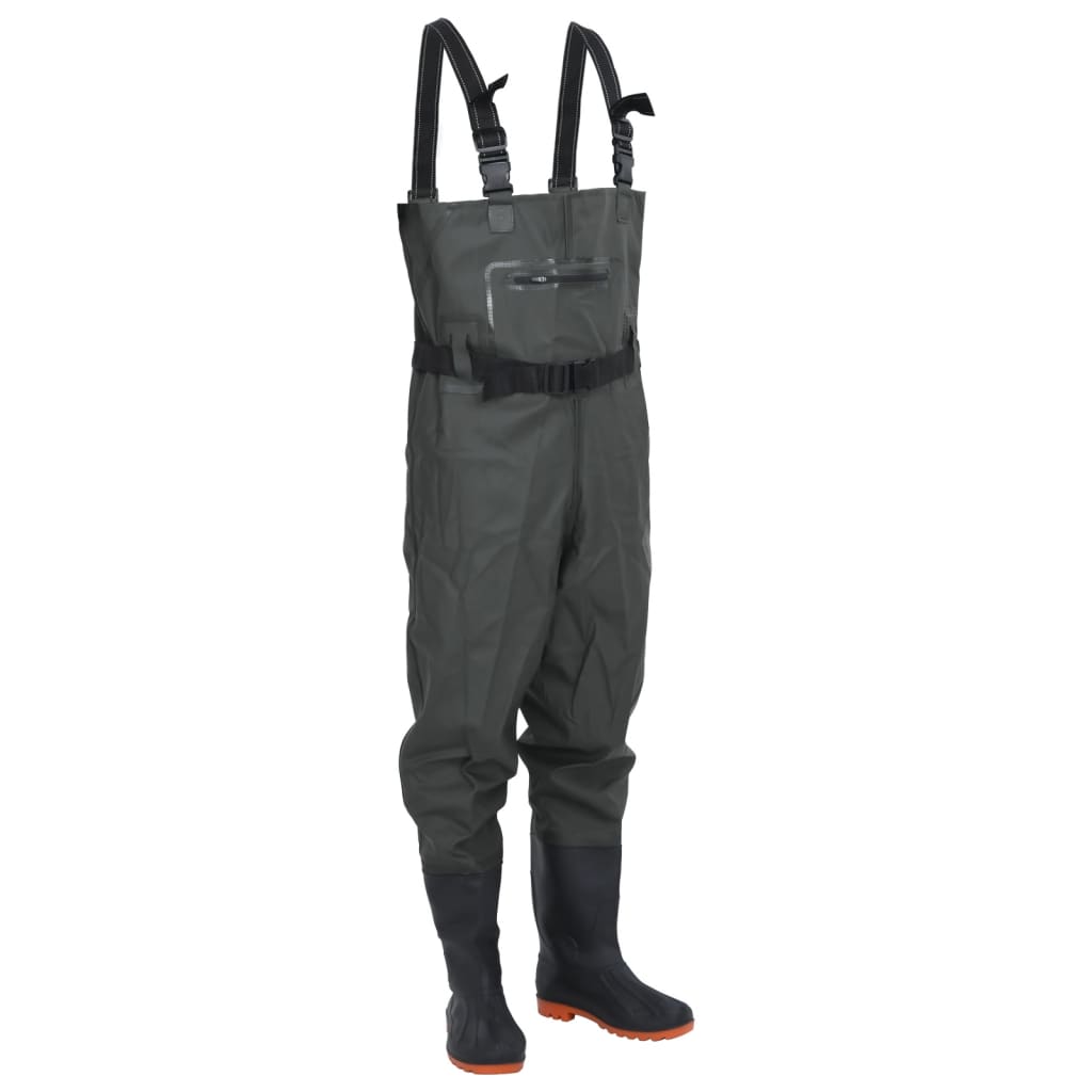 Wader Con Stivali E Cintura Taglia 42