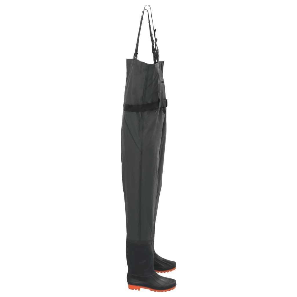 Wader Con Stivali E Cintura Taglia 42